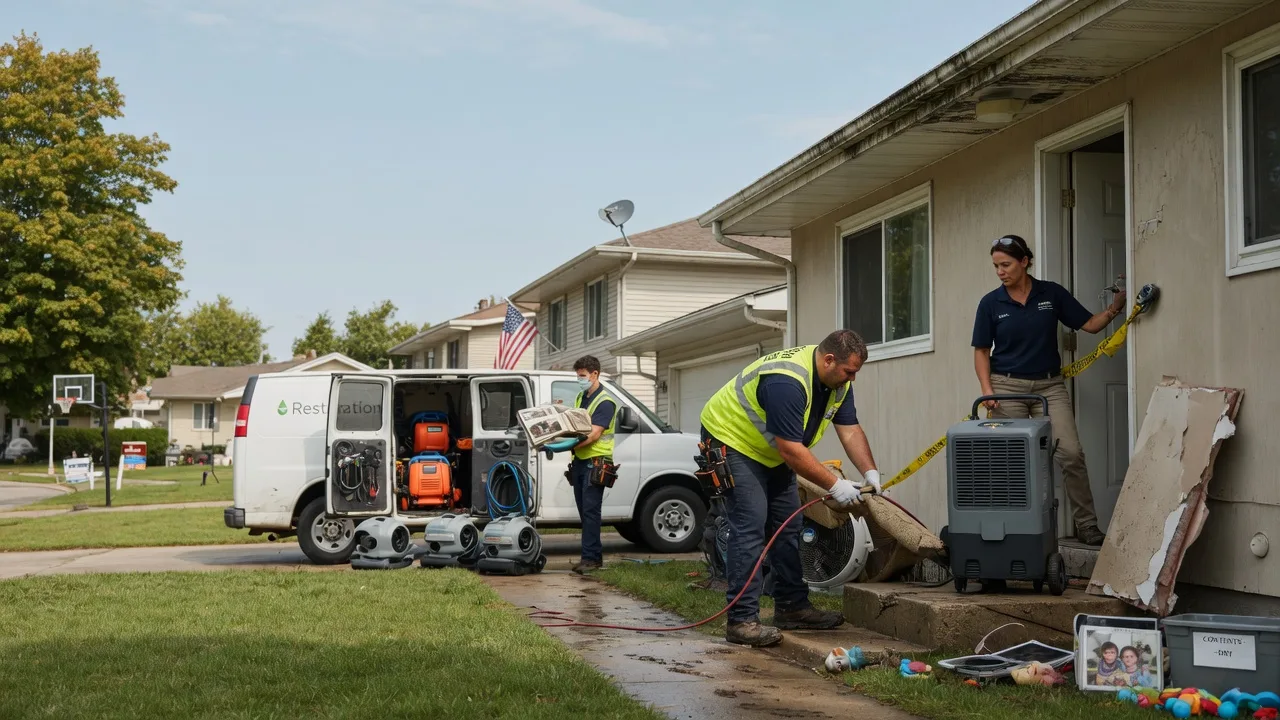 Water Damage Restoration in Midwest, WY near me